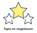 Tiges en magnésium