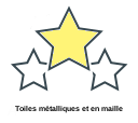 Toiles métalliques et en maille