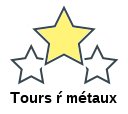 Tours ŕ métaux