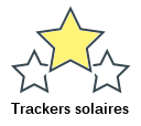 Trackers solaires
