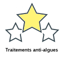 Traitements anti-algues