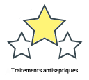 Traitements antiseptiques