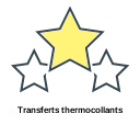 Transferts thermocollants