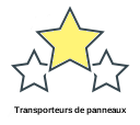 Transporteurs de panneaux