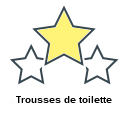 Trousses de toilette