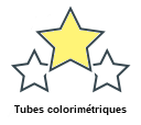 Tubes colorimétriques