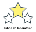 Tubes de laboratoire