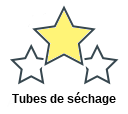 Tubes de séchage