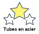 Tubes en acier