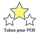 Tubes pour PCR