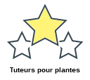 Tuteurs pour plantes