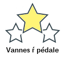 Vannes ŕ pédale