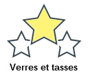 Verres et tasses