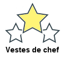 Vestes de chef