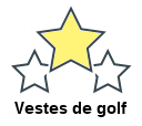 Vestes de golf