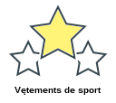 Vętements de sport