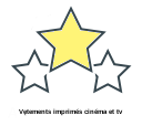 Vętements imprimés cinéma et tv