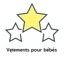 Vętements pour bébés