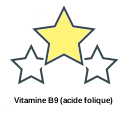 Vitamine B9 (acide folique)