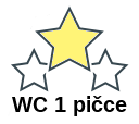 WC 1 pičce