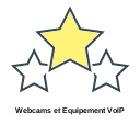 Webcams et Equipement VoIP